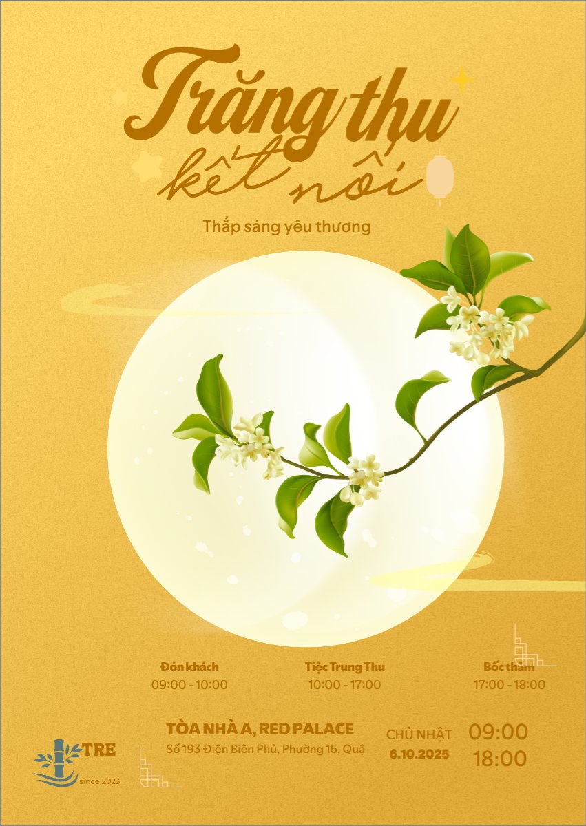 Trung thu, Tết Đoàn Viên, mid-autumn festival, sự kiện, event, hiện đại, modern, sang trọng, đơn giản