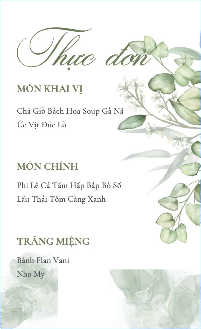 Hoa màu nước, hoa lá, thiên nhiên, floral, màu nước, watercolor