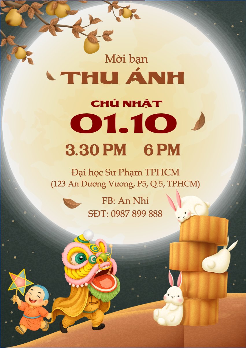 Tốt nghiệp, graduate, Trung thu, Tết Đoàn Viên, mid-autumn festival, sự kiện, event, dễ thương, cute, chibi, hoạt hình, cartoon