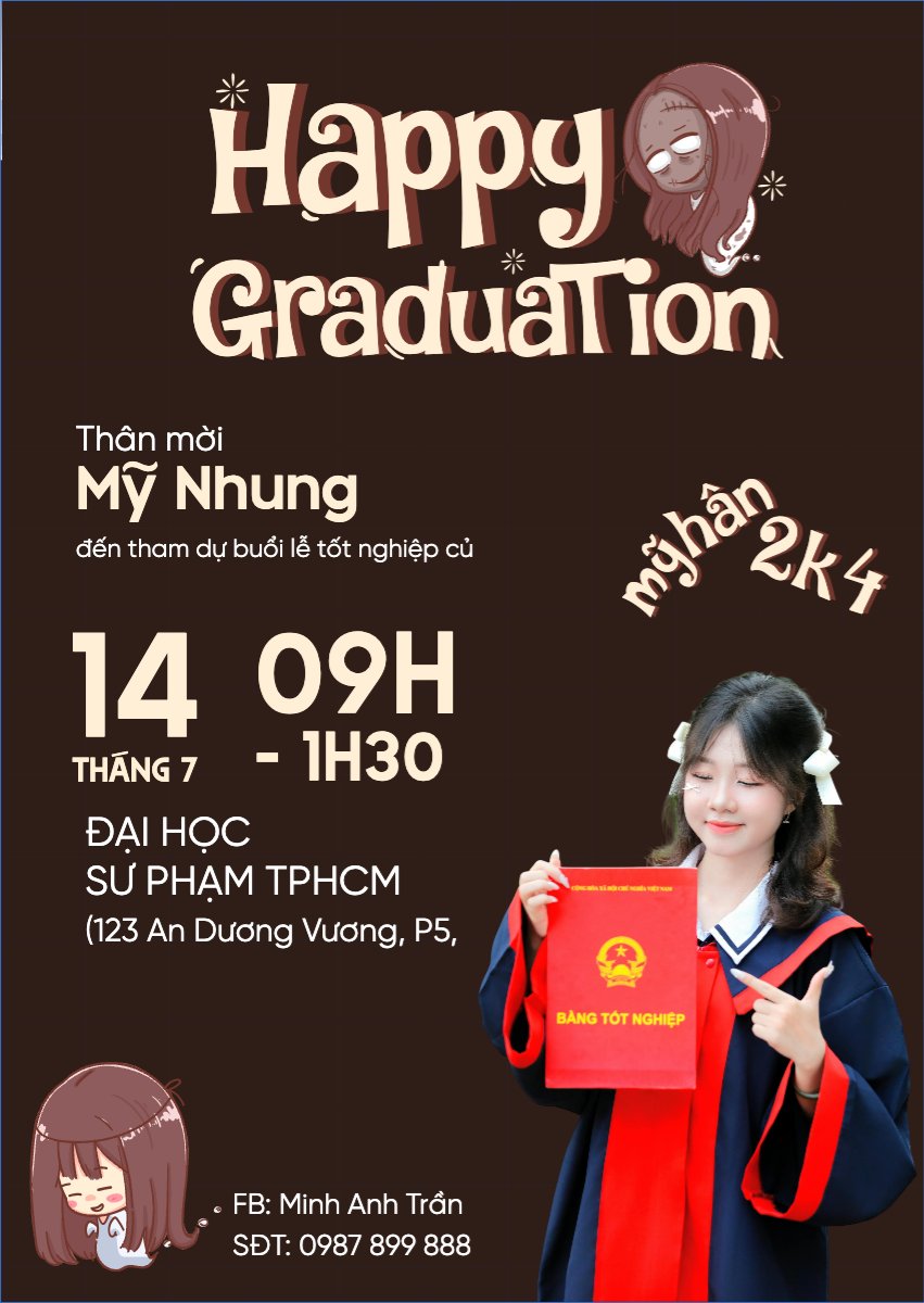 Tốt nghiệp, graduate, ghost, ma, halloween, sự kiện, event, dễ thương, cute, chibi, hoạt hình, cartoon