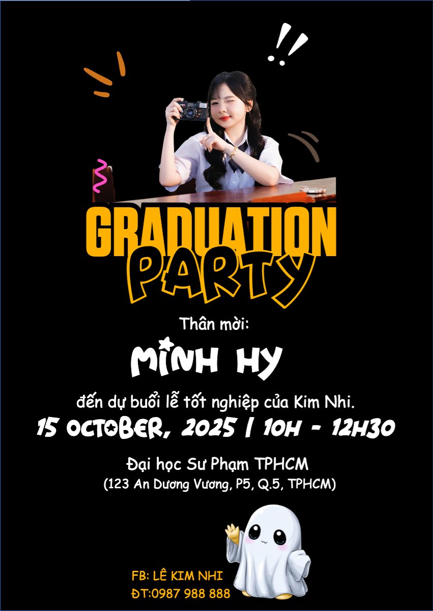 Tốt nghiệp, graduate, ghost, ma, halloween, sự kiện, event, dễ thương, cute, chibi, hoạt hình, cartoon