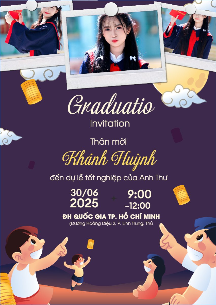 Tốt nghiệp, graduate, Trung thu, Tết Đoàn Viên, mid-autumn festival, sự kiện, event, dễ thương, cute, chibi, hoạt hình, cartoon