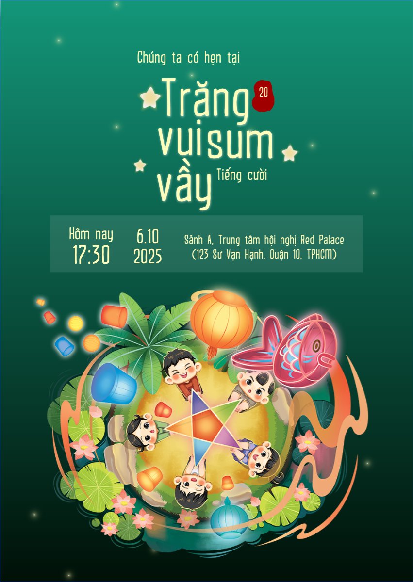 Trung thu, Tết Đoàn Viên, mid-autumn festival, sự kiện, event, dễ thương, cute, chibi, hoạt hình, cartoon