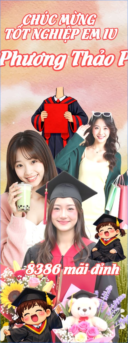 Mẫu Standee Chúc mừng tốt nghiệp — LayerPic