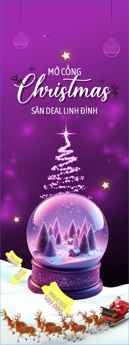 Mở cổng Christmas săn deal linh đình