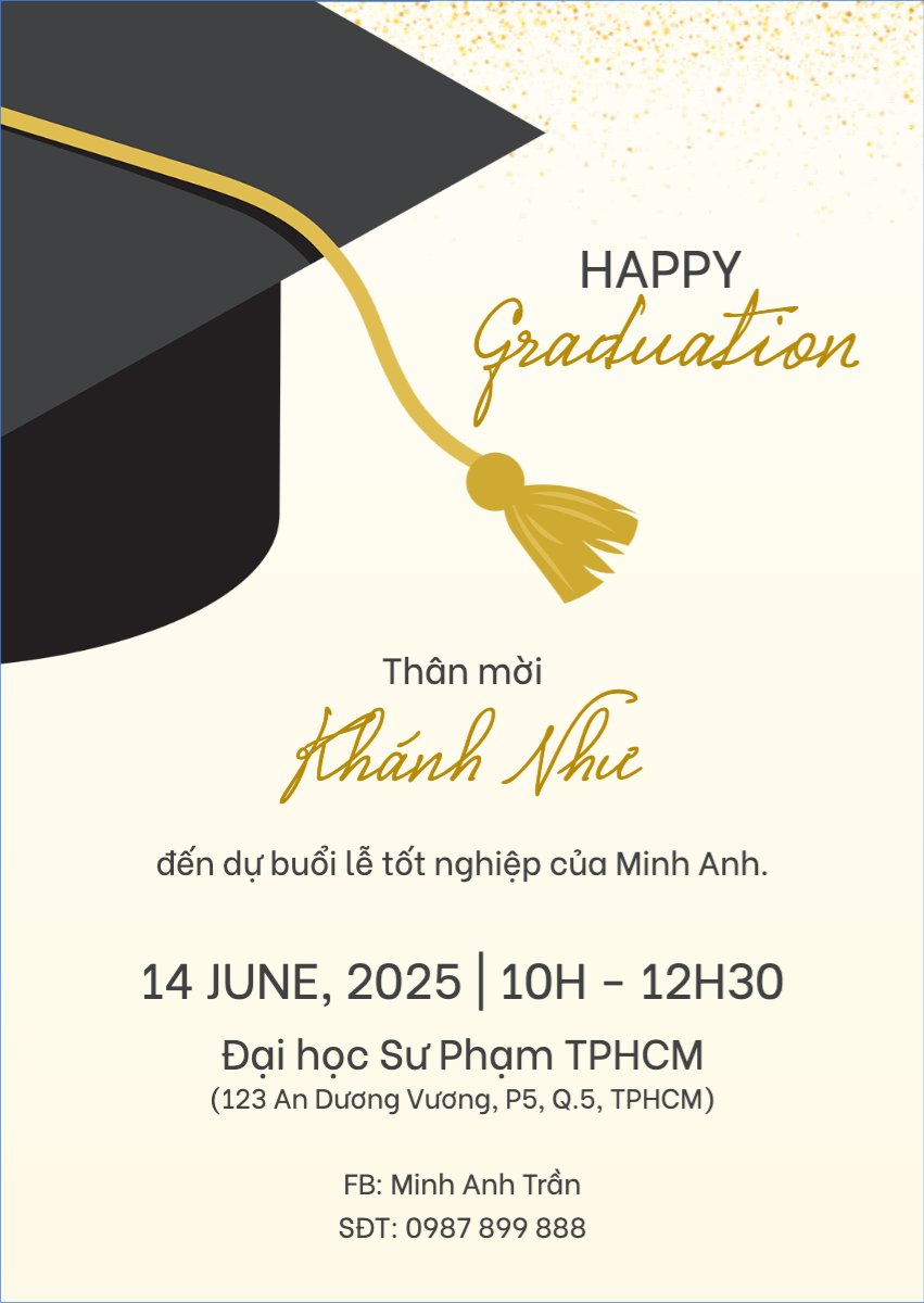 Tốt nghiệp, kỉ yếu, Graduation, yearbook, đơn giản, simple, minimalist, tối giản