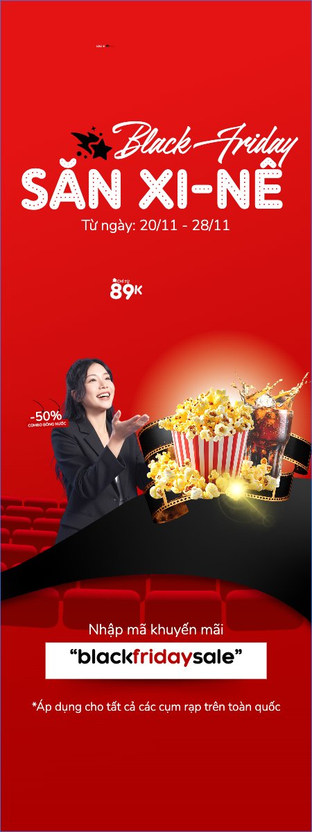 Black friday săn xi-nê
