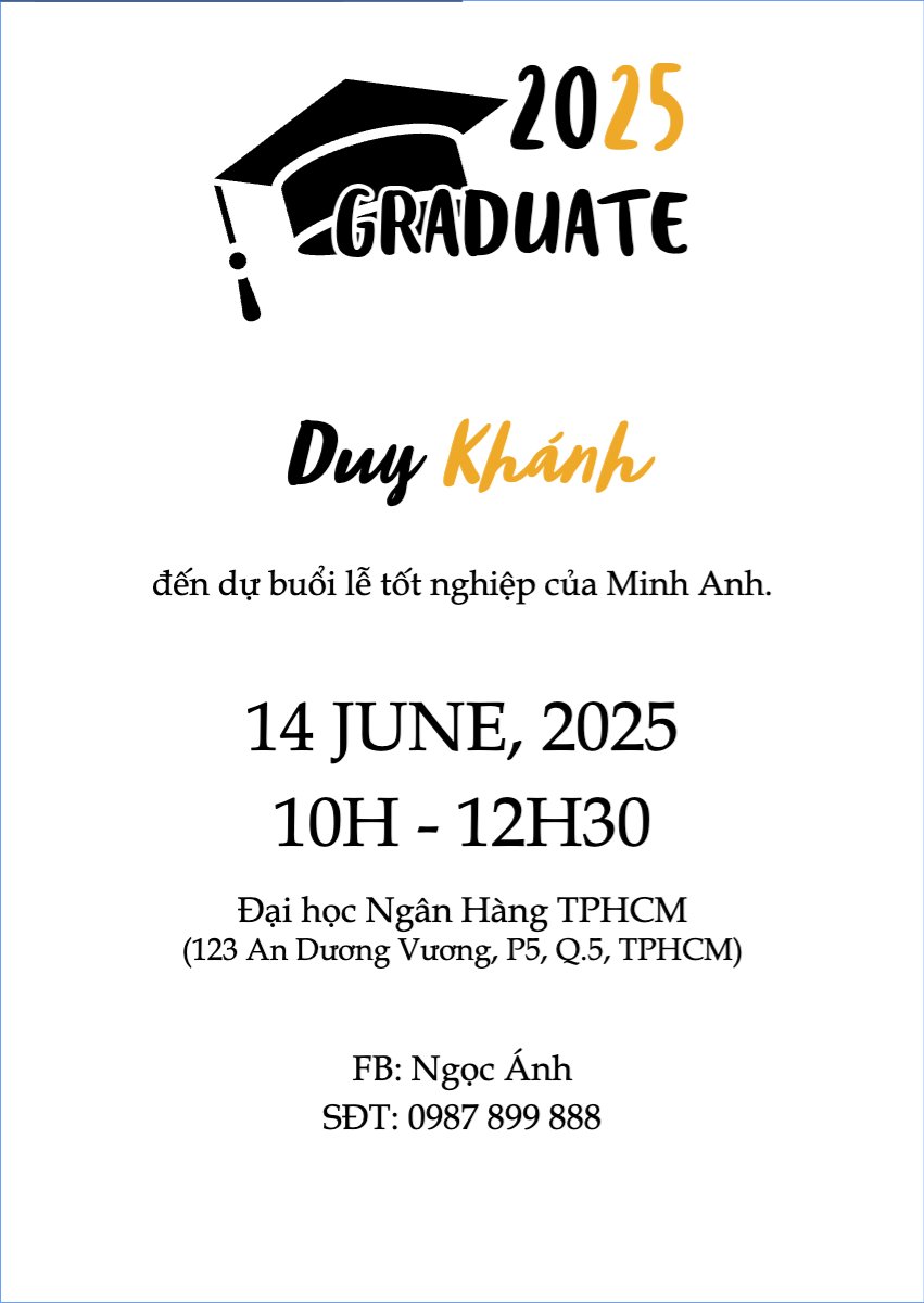 Tốt nghiệp, kỉ yếu, Graduation, yearbook, đơn giản, simple, minimalist, tối giản