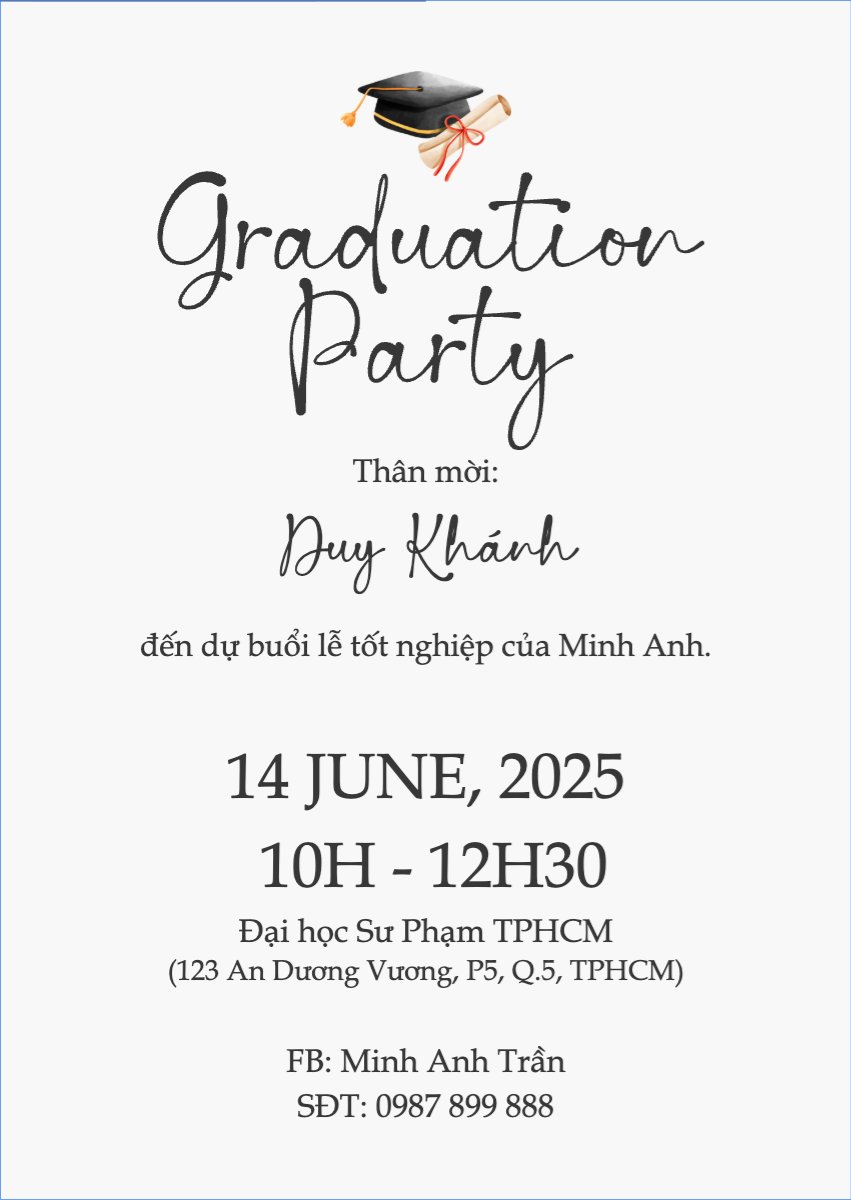 Tốt nghiệp, kỉ yếu, Graduation, yearbook, đơn giản, simple, minimalist, tối giản