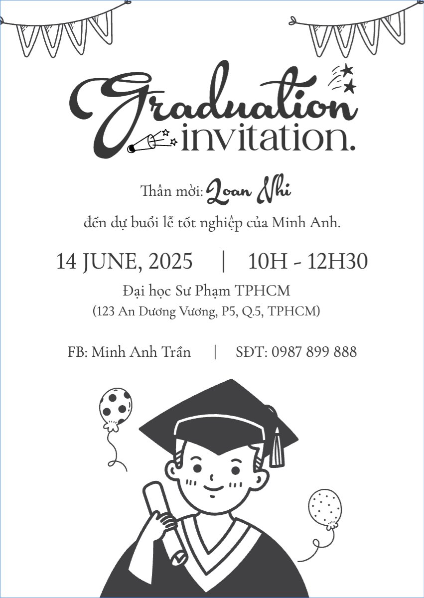 Tốt nghiệp, kỉ yếu, Graduation, yearbook, dễ thương, cute, chibi, hoạt hình, cartoon