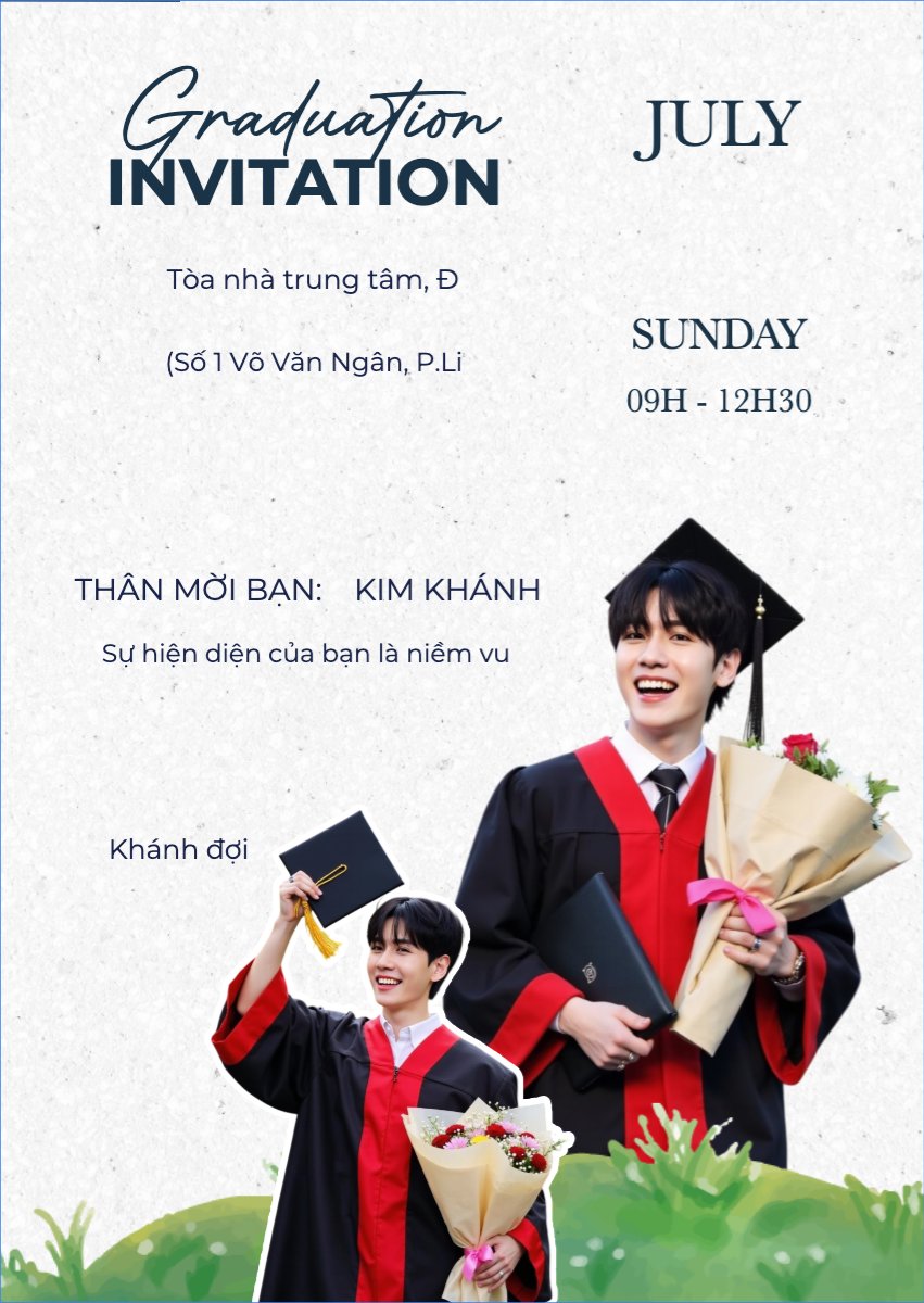 Tốt nghiệp, kỉ yếu, Graduation, yearbook, dễ thương, cute, chibi, hoạt hình, cartoon