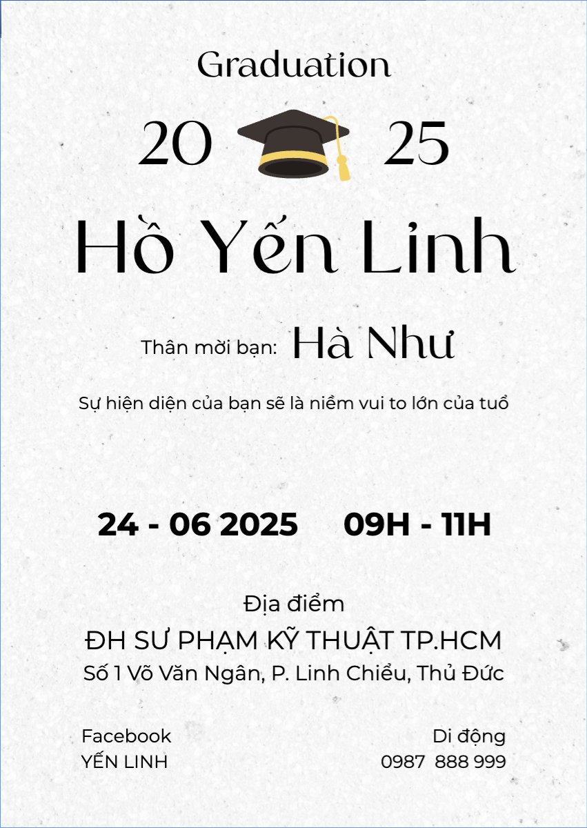 Tốt nghiệp, kỉ yếu, Graduation, yearbook, đơn giản, simple, minimalist, tối giản