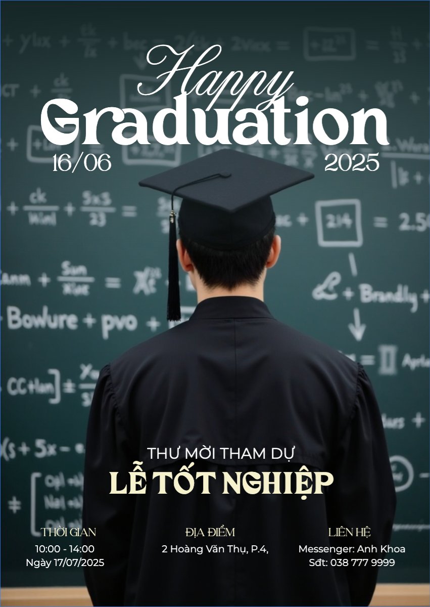 Tốt nghiệp, kỉ yếu, Graduation, yearbook, hiện đại, sang trọng, modern