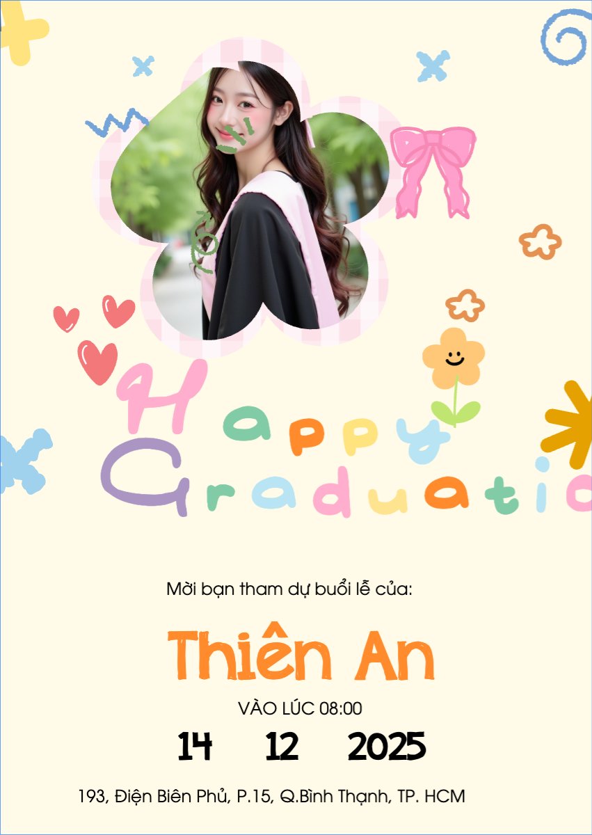 Tốt nghiệp, kỉ yếu, Graduation, yearbook, dễ thương, cute, chibi, hoạt hình, cartoon