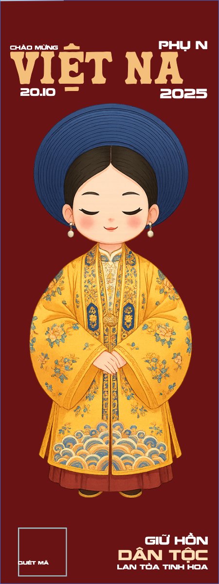 20/10, Ngày phụ nữ Việt Nam, Vietnamese Women's Day, phụ nữ, sự kiện, event, dễ thương, cute, chibi, hoạt hình, cartoon