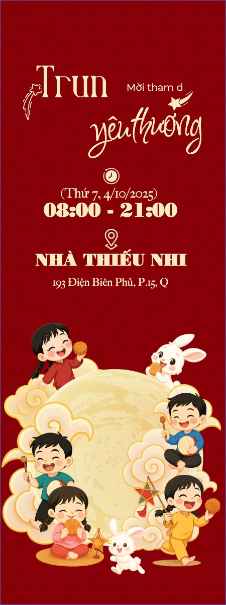 Trung thu, Tết Đoàn Viên, mid-autumn festival, sự kiện, event, dễ thương, cute, chibi, hoạt hình, cartoon	