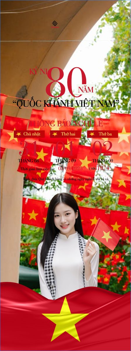 2/9, Quốc Khánh, lễ hội, thông báo, lịch nghỉ, Việt Nam, sự kiện, event, hiện đại, modern	