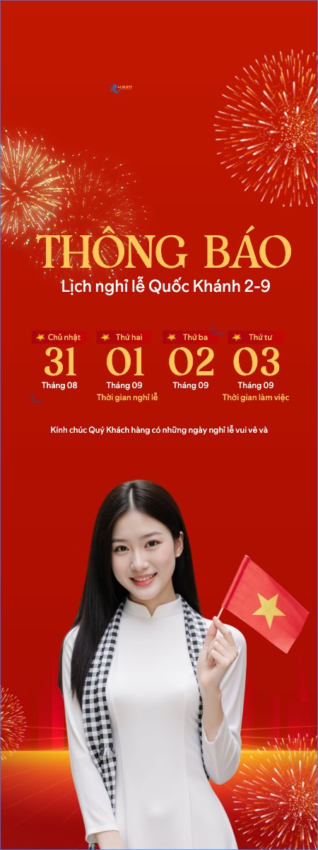 2/9, Quốc Khánh, lễ hội, thông báo, lịch nghỉ, Việt Nam, sự kiện, event, hiện đại, modern	