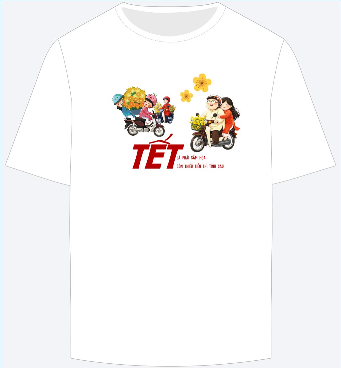Tết là phải sắm hoa