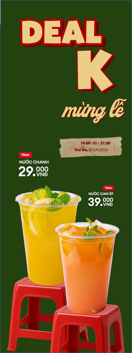 2/9, Quốc Khánh, lễ hội, Việt Nam, nước uống, juice, giải khát, F&B, drink, cổ điển, vintage, retro, classic 