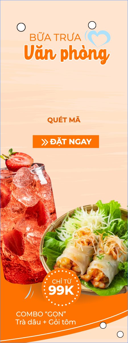Chả giò, gỏi cuốn, cà phê, nước uống, đồ ăn, food, thực phẩm, ẩm thực, món ăn, F&B, nhà hàng, thức ăn, dễ thương, hiện đại
