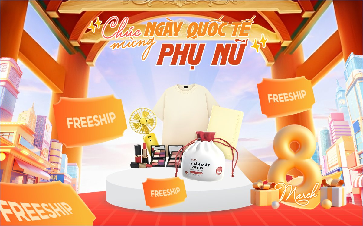Chúc mừng ngày Quốc tế phụ nữ 8/3