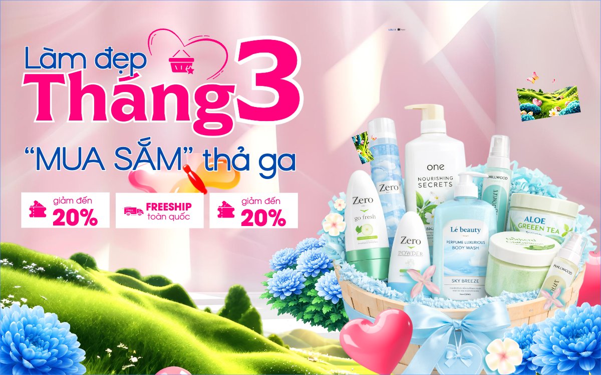 Làm đẹp tháng 3