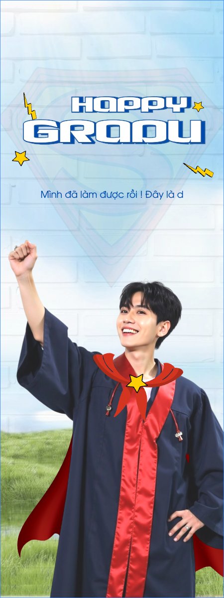 Tốt nghiệp, kỉ yếu, Graduation, yearbook, sự kiện, event, giáo dục, education, superman, hoạt hình
