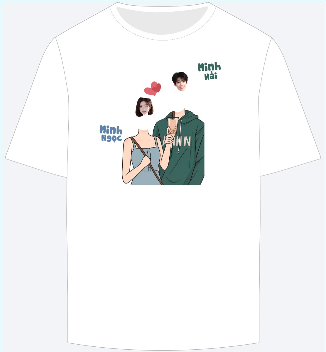 Couple, cặp đôi, người yêu, lover, tình yêu, love, đơn giản, simple, cute, dễ thương