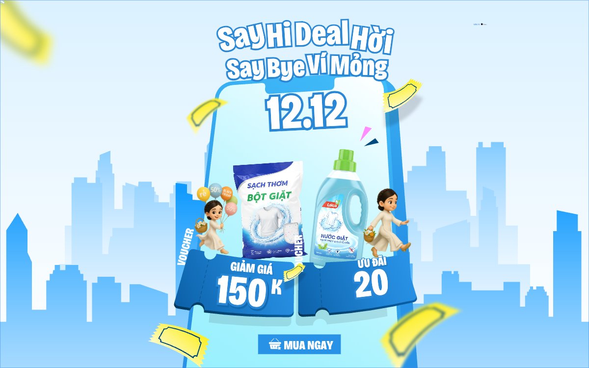 Say hi deal hời say bye ví mỏng