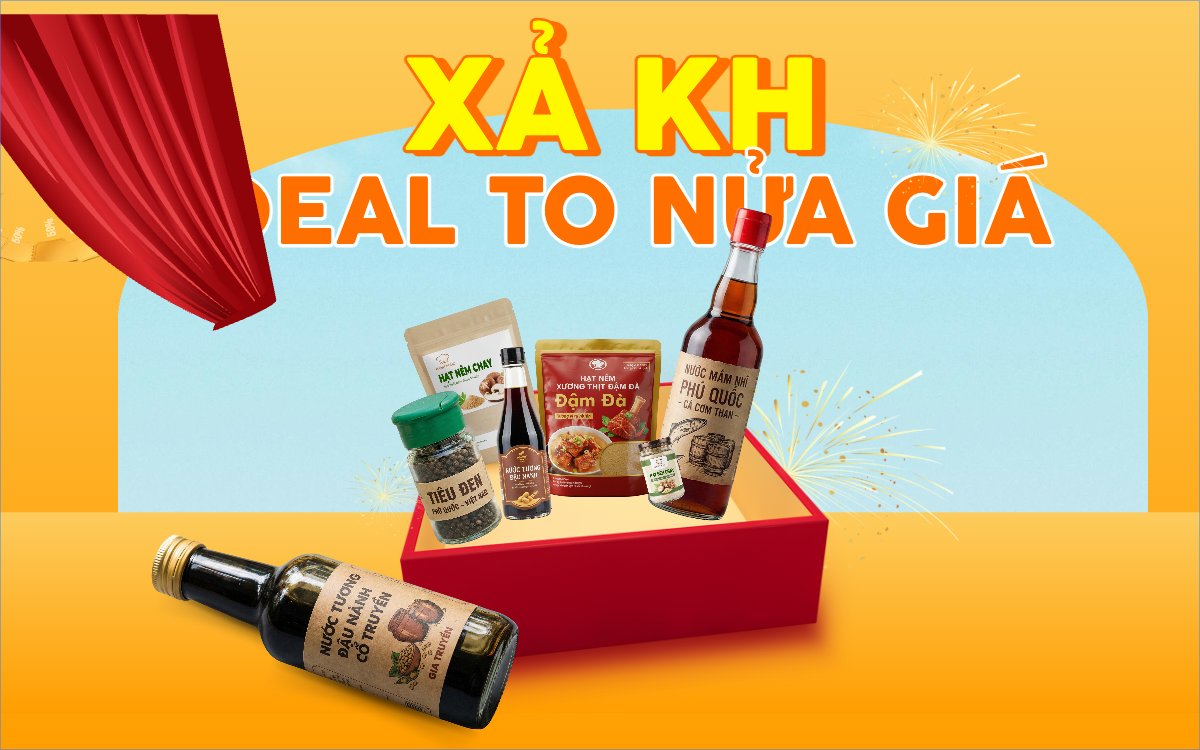 Xả kho deal to nửa giá