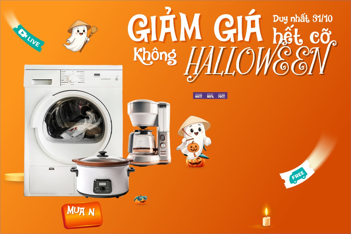 Halloween, lễ hội ma quái, sự kiện, event, công nghệ, technology, điện tử, electronic, dễ thương, cute, chibi, hoạt hình, cartoon