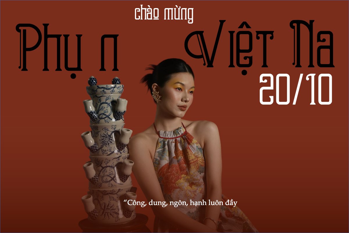 20/10, Ngày phụ nữ Việt Nam, Vietnamese Women's Day, phụ nữ, sự kiện, event, chúc mừng, chào mừng, hiện đại, modern