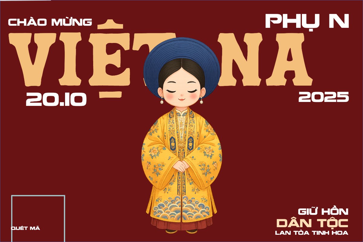 20/10, Ngày phụ nữ Việt Nam, Vietnamese Women's Day, phụ nữ, sự kiện, event, dễ thương, cute, chibi, hoạt hình, cartoon