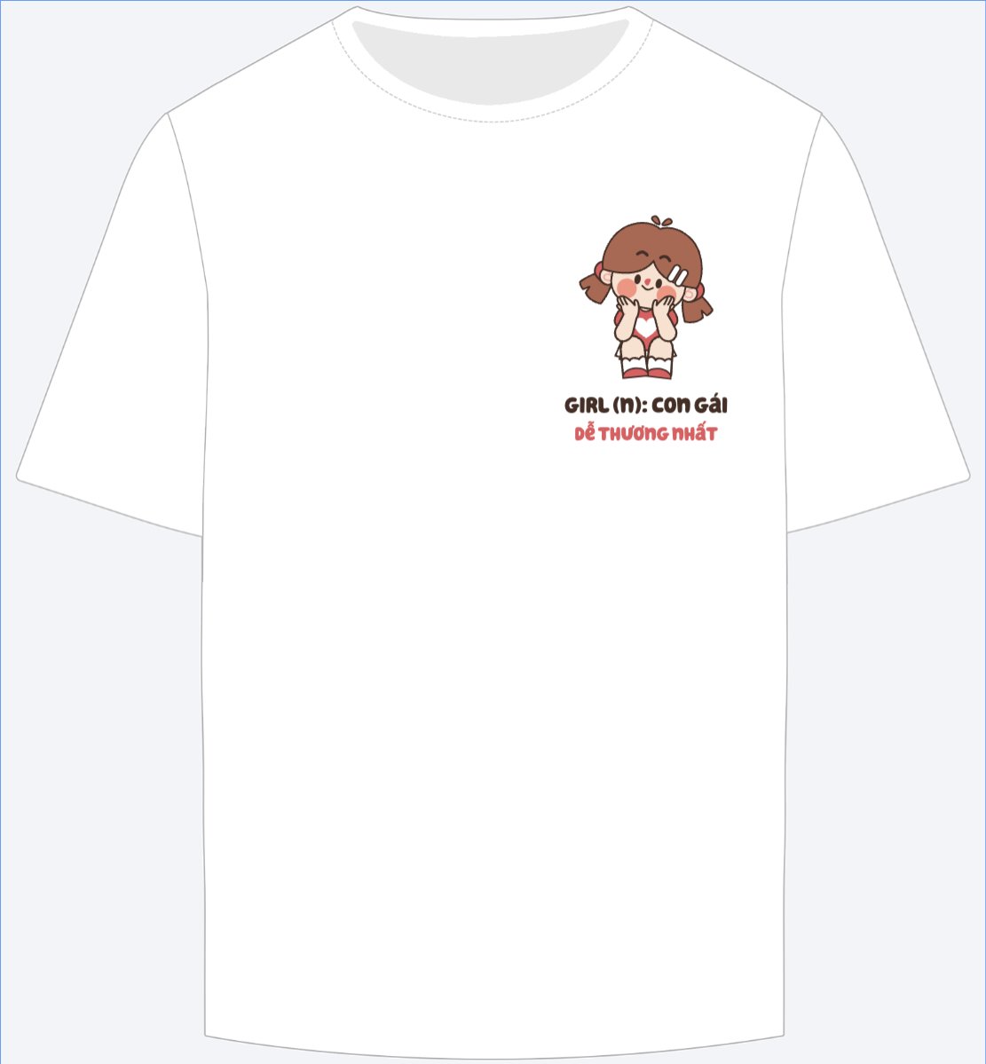 Cô bé, girl, trending, hot, viral, xu hướng, thịnh hành, dễ thương, cute, chibi, hoạt hình, cartoon