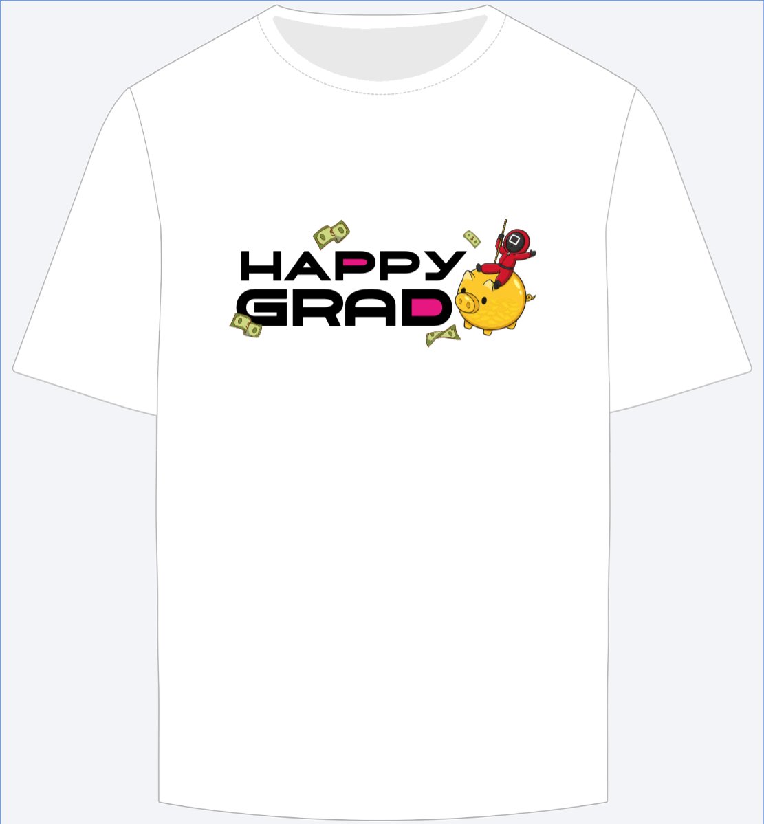 Tốt nghiệp, graduation, cá nhân, nhân vật, personal style, signature, squid game