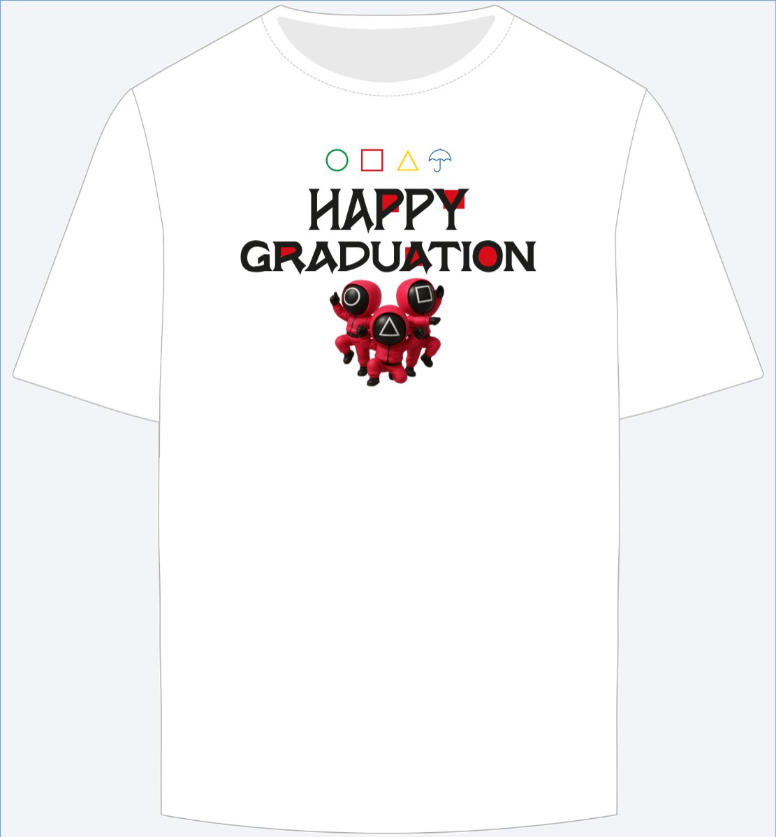 Tốt nghiệp, graduation, cá nhân, nhân vật, personal style, signature, squid game