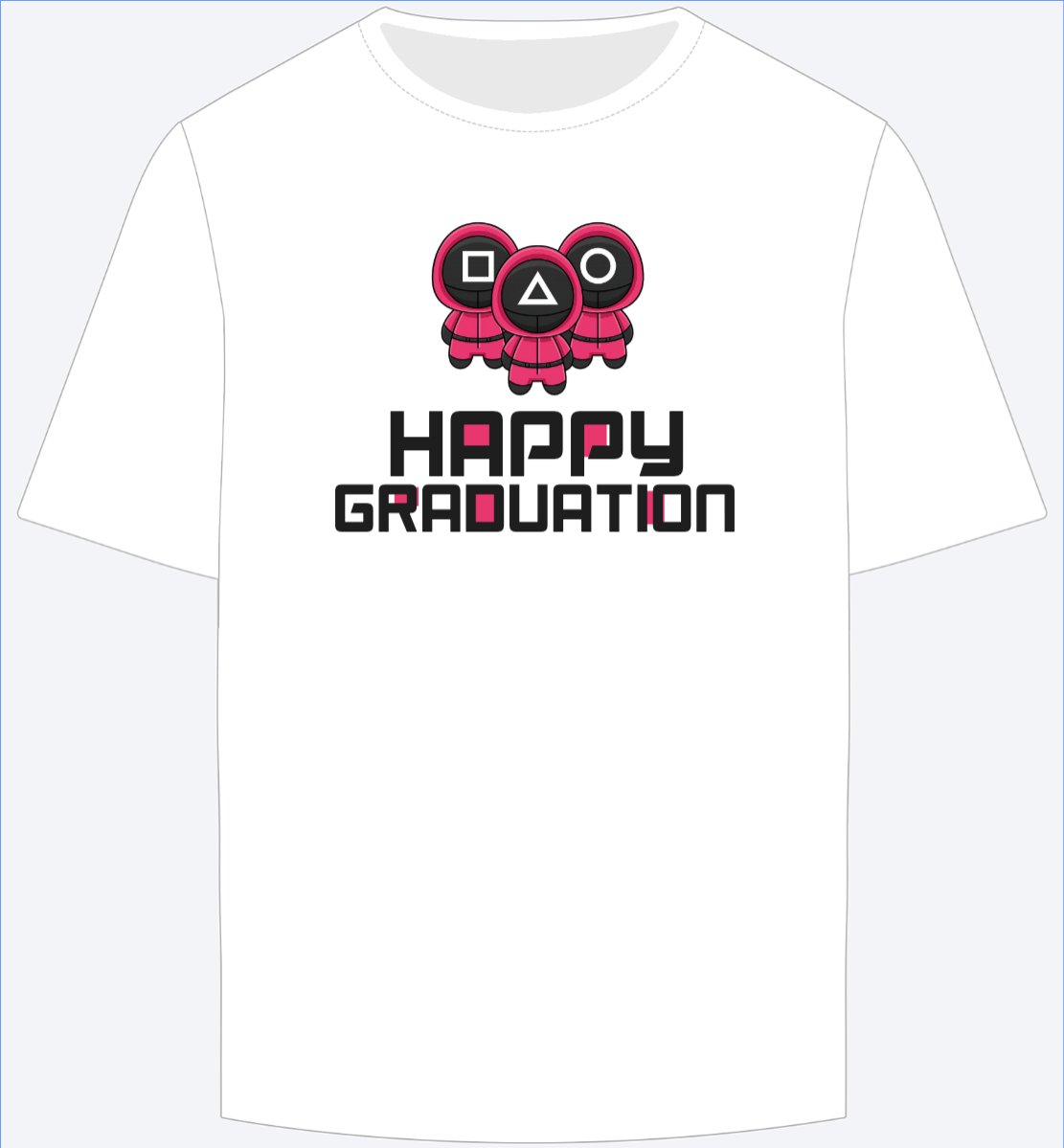 Tốt nghiệp, graduation, cá nhân, nhân vật, personal style, signature, squid game