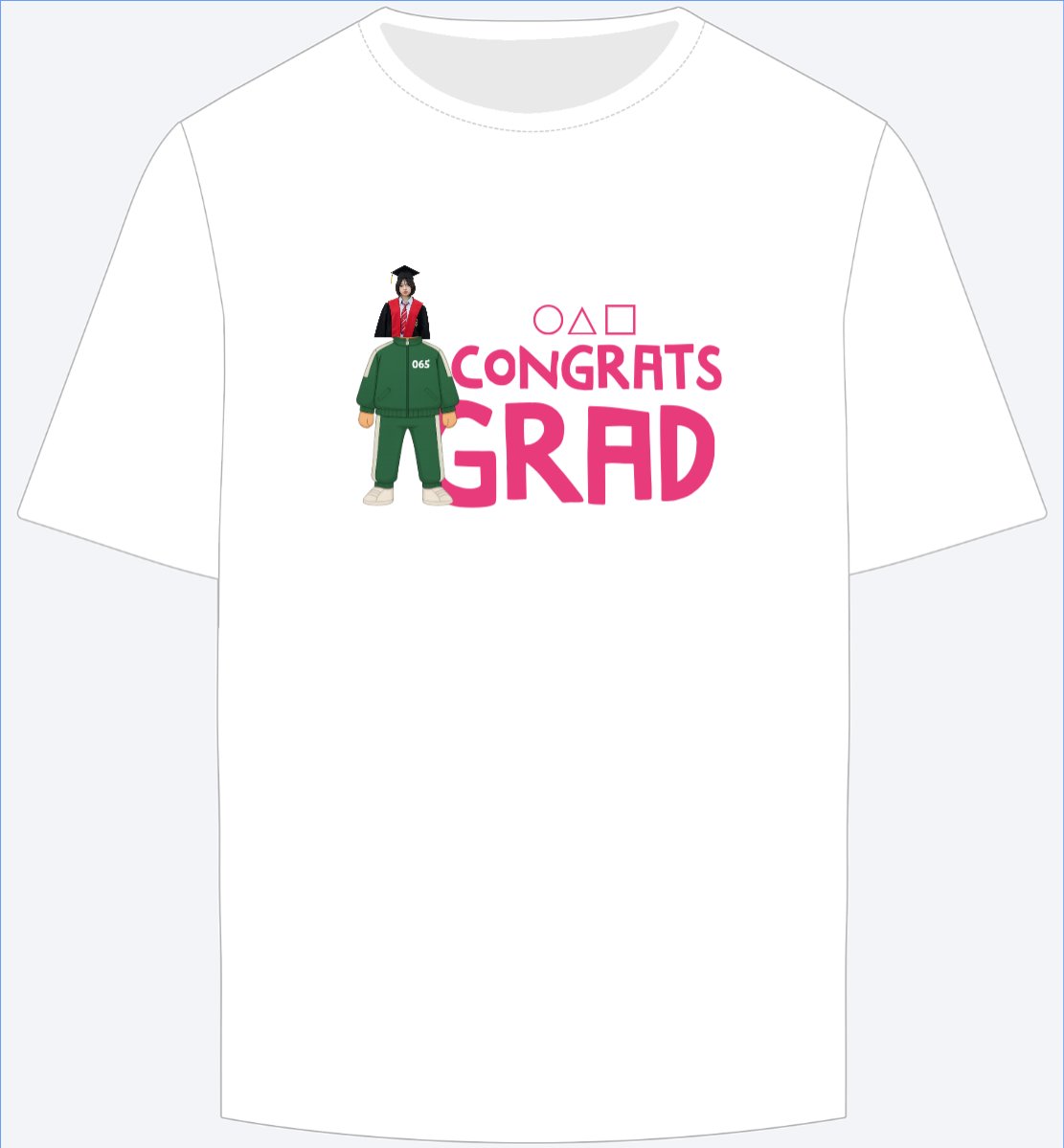 Tốt nghiệp, graduation, cá nhân, nhân vật, personal style, signature, squid game