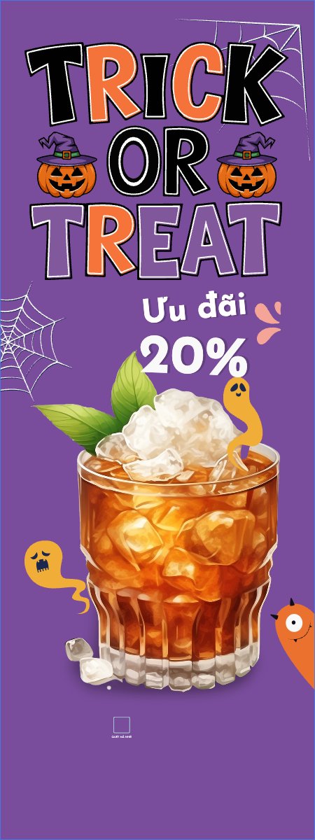 Halloween, Nước uống, juice, giải khát, F&B, drink