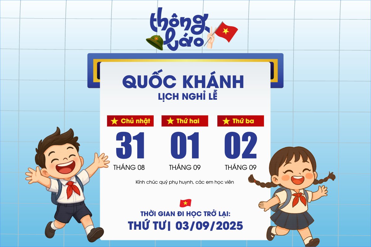 	2/9, Quốc Khánh, lễ hội, thông báo, lịch nghỉ, Việt Nam, sự kiện, dễ thương, cute, chibi, hoạt hình, cartoon
