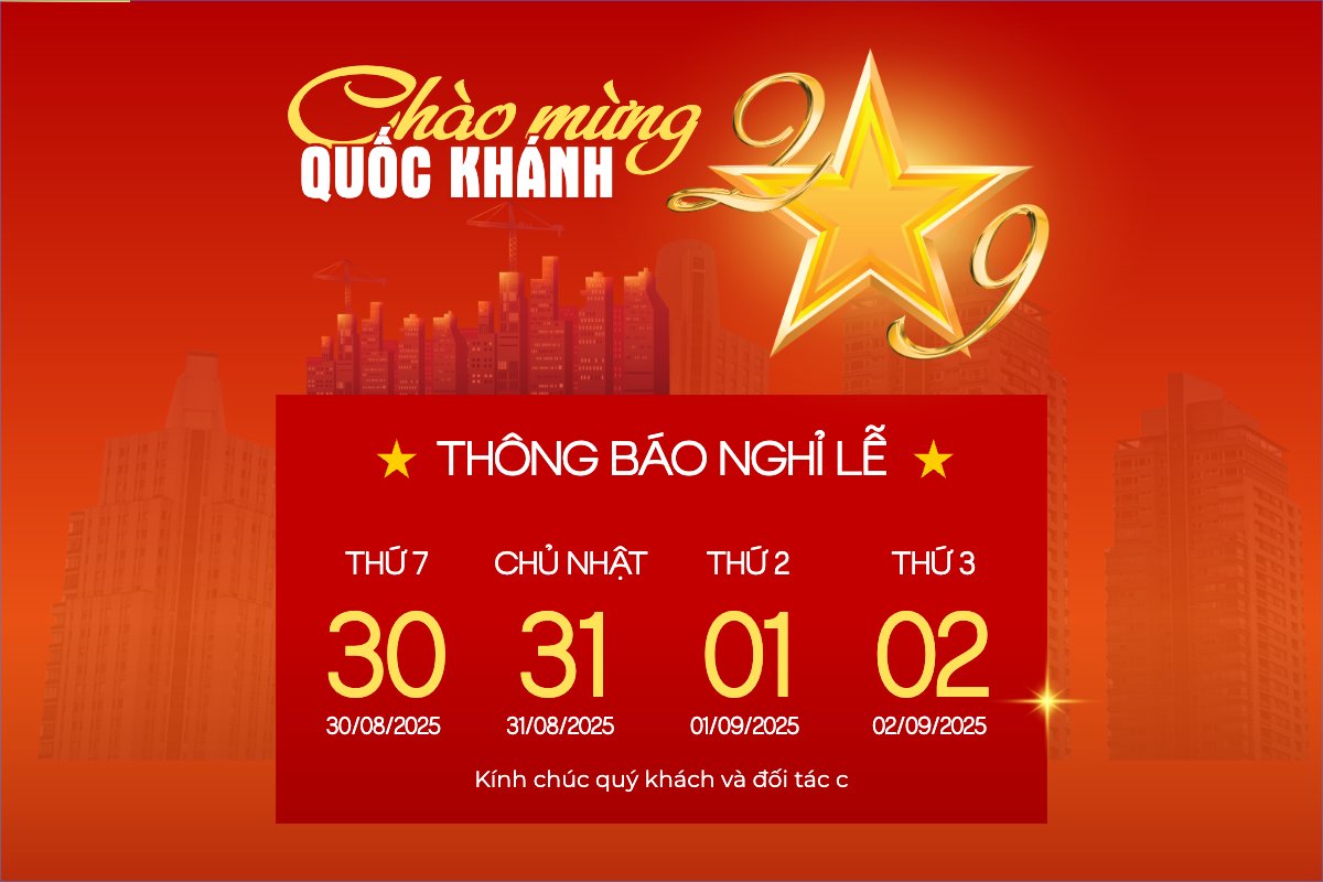 	2/9, Quốc Khánh, lễ hội, thông báo, lịch nghỉ, Việt Nam, sự kiện, event, hiện đại, modern