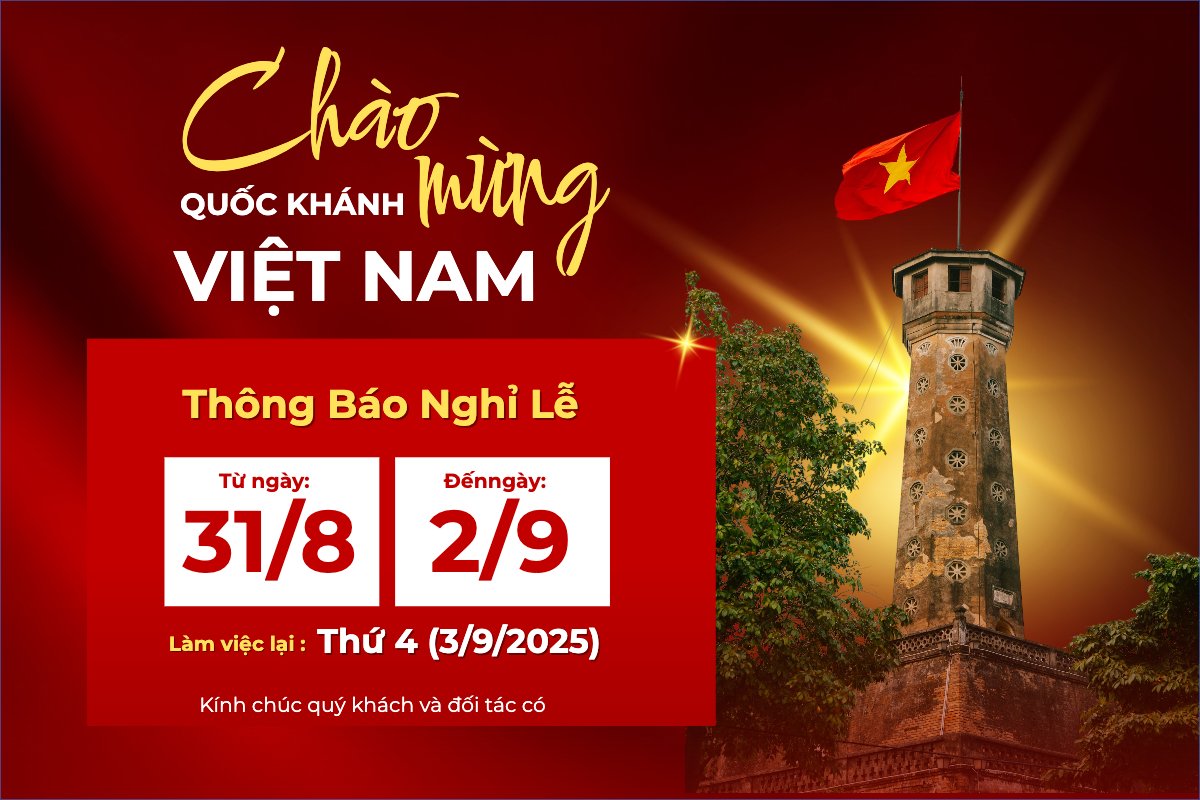 	2/9, Quốc Khánh, lễ hội, thông báo, lịch nghỉ, Việt Nam, sự kiện, event, hiện đại, modern
