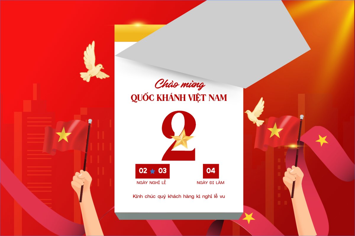 2/9, Quốc Khánh, lễ hội, thông báo, lịch nghỉ, Việt Nam, sự kiện, event, hiện đại, morden	