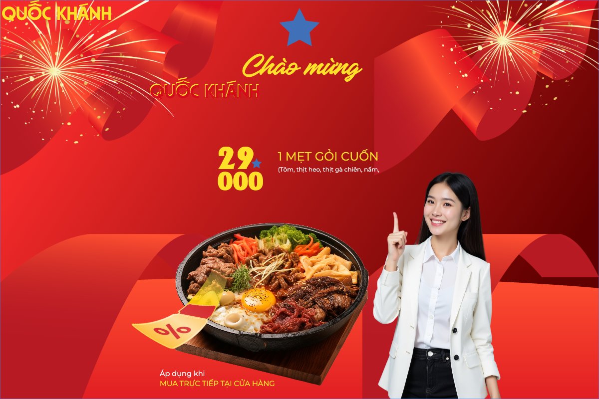 2/9, Quốc Khánh, lễ hội, Việt Nam, đồ ăn, food, thực phẩm, ẩm thực, món ăn, F&B, thức ăn, hiện đại, modern