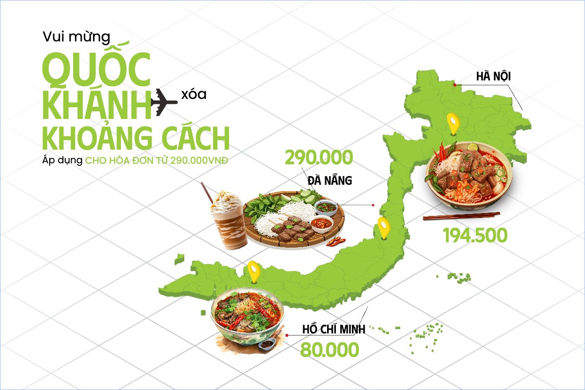 2/9, Quốc Khánh, lễ hội, Việt Nam, đồ ăn, food, thực phẩm, ẩm thực, món ăn, F&B, thức ăn, hiện đại, modern	