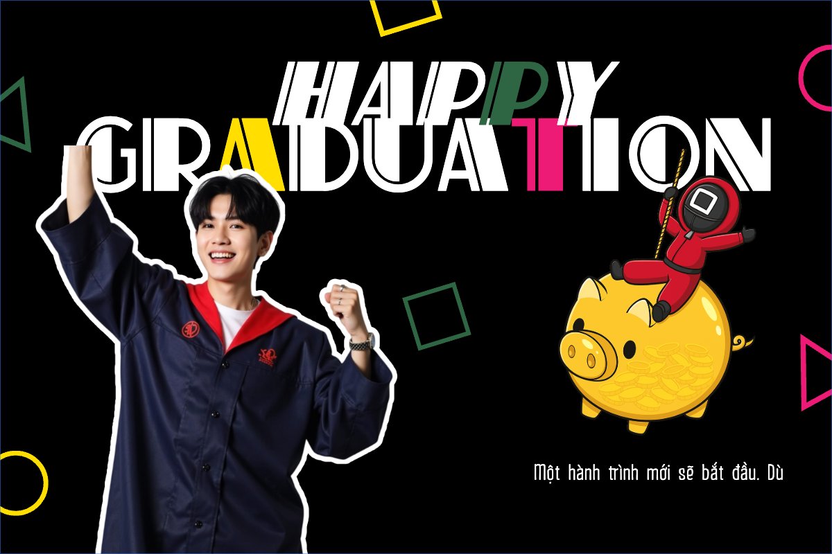 Tốt nghiệp, kỉ yếu, Graduation, yearbook, giáo dục, education, squid game, hoạt hình, cartoon