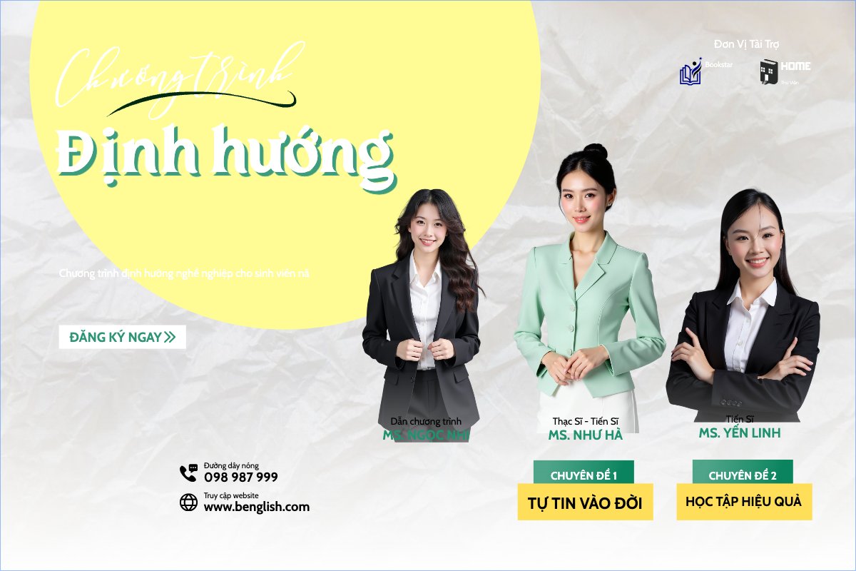 Sự kiện, event, giáo dục, education, school, trường học, sinh viên , hướng nghiệp