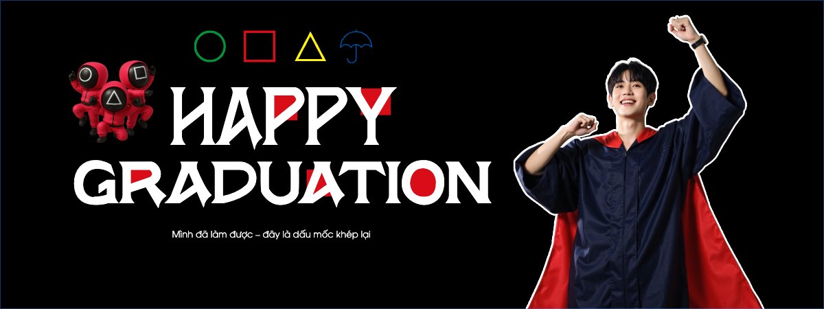 Tốt nghiệp, kỉ yếu, Graduation, yearbook, giáo dục, education, squid game, hoạt hình, cartoon