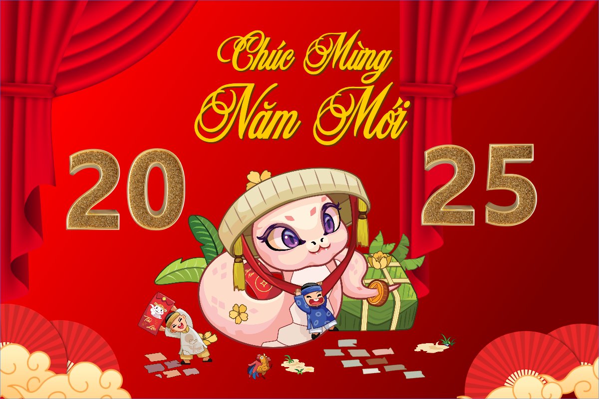 Tết, Xuân, Ất tỵ, năm 2025, 2025,backdrop, sự kiện, event
